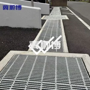 Carbon steel - perforated steel grating