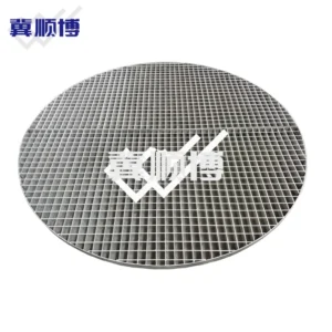Stainless steel - irregularly shaped steel grating