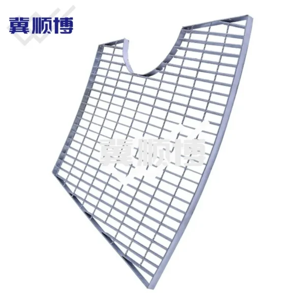 Stainless steel - irregularly shaped steel grating - Image 3