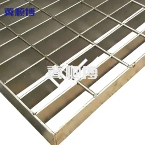 Stainless steel - rectangular section steel grating