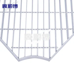 Carbon steel - irregularly shaped steel grating