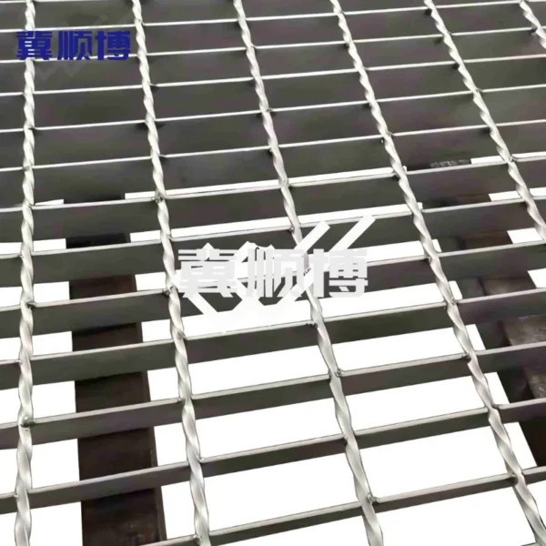 Stainless steel - rectangular section steel grating - Image 5