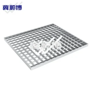 Stainless steel - pressure-locked steel grating